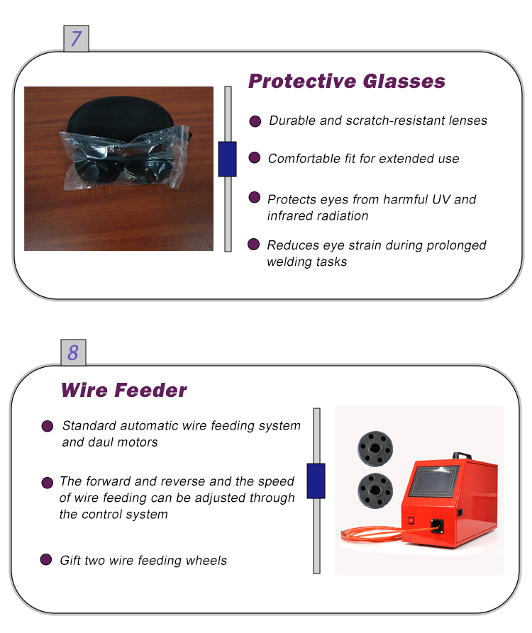 laser welding machine spare parts