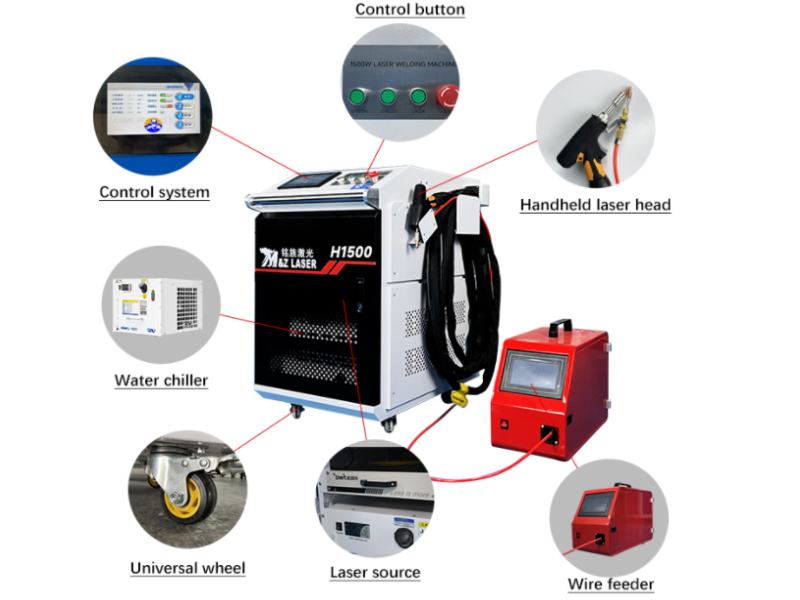 laser welding machine handheld 1500W