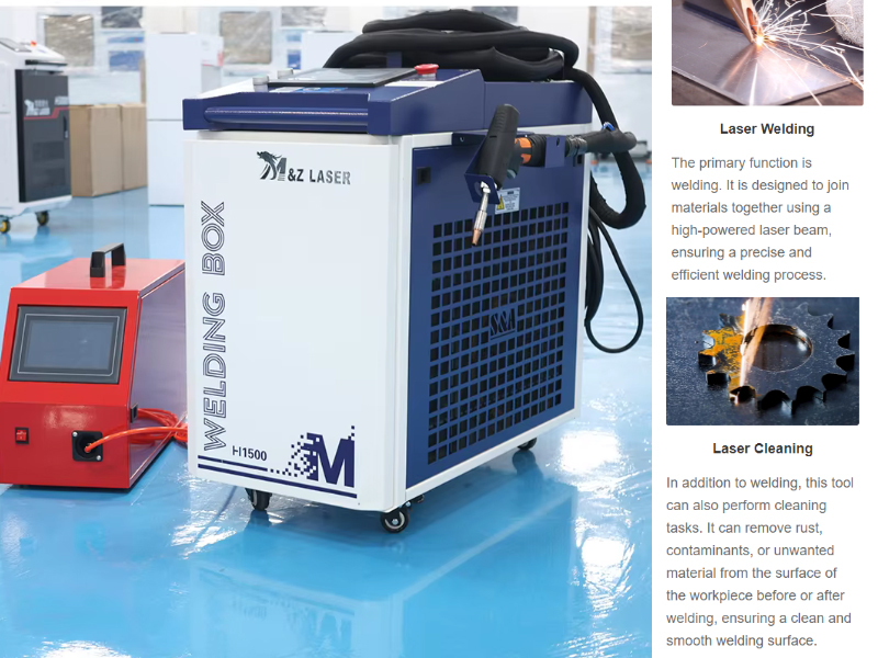 small mini handheld laser welding machine